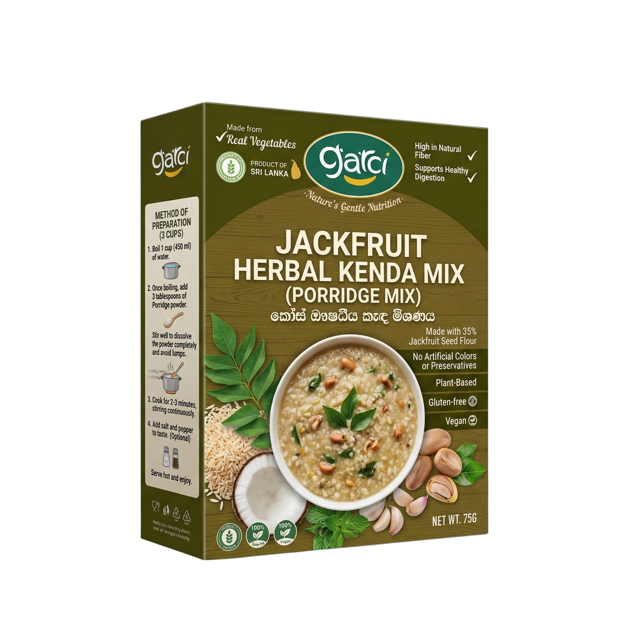 Garci Herbal Kenda – Instant Porridge Mix transparent Garci Herbal Kenda – Instant Porridge Mix